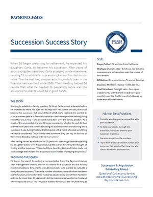succession story pdf